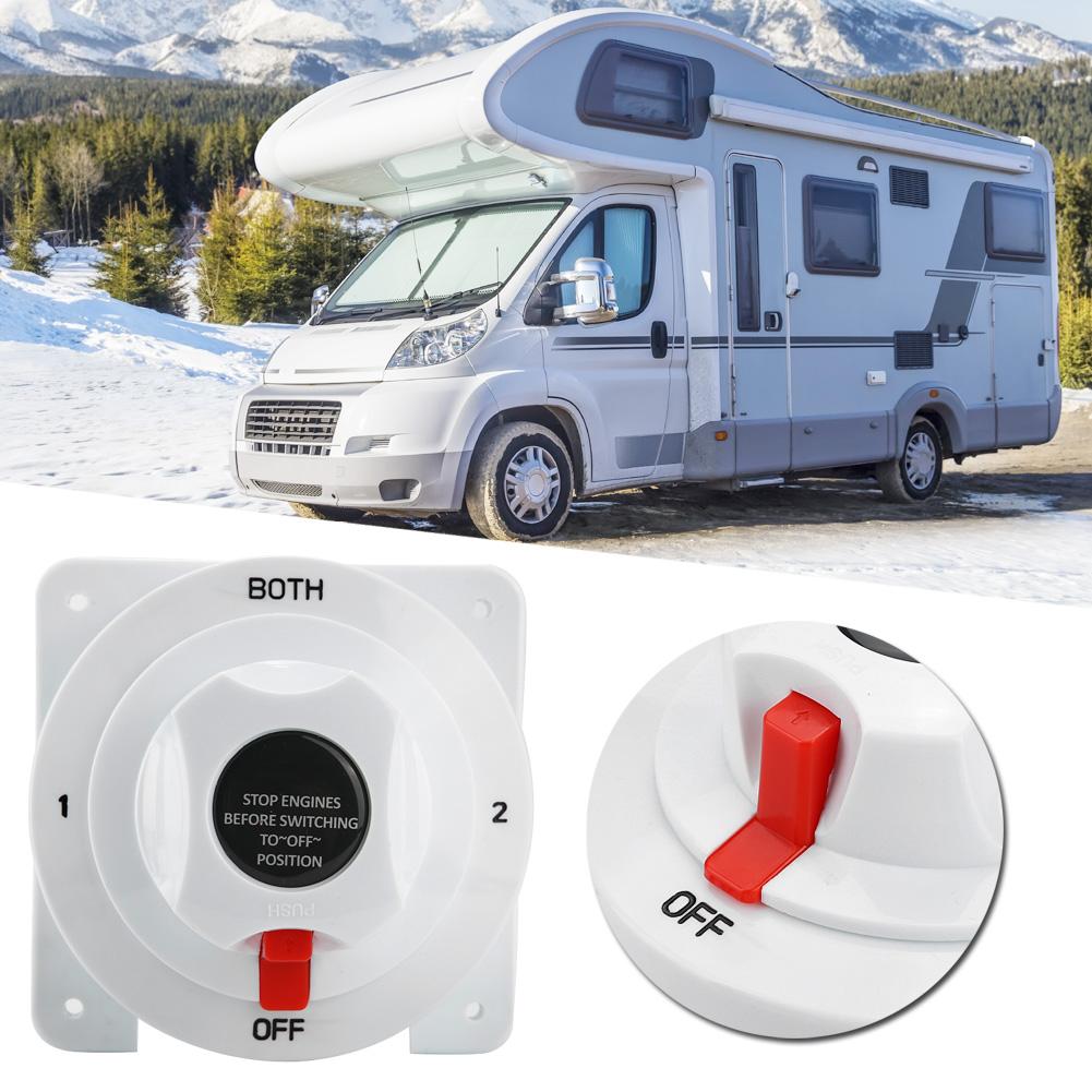 12 36V BOTH Off Dual Battery Isolator Selector Switch for Boat RV Caravan Yacht