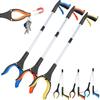 32" Grabber Reacher Tool Foldable Reacher Grabber Pickup Tool W/ 360° Rotating Jaw&Magnet Trash Picker Upper Lightweight Grabber