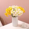 6PCS/Bundle Home Artificial Narcissus Flower New Decor Fake Flower Artificial Daffodils Bouquet