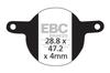 CFA331 - Klocki Hamulcowe Rowerowe (organiczne) EBC Brakes
