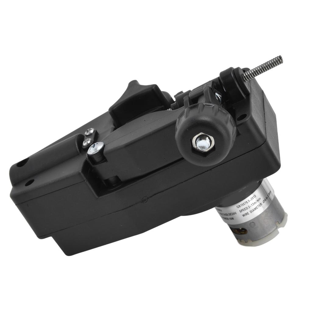 Двигатель подачи проволоки, сварочный роликовый питатель, машина подачи ABS 10 Вт постоянного тока, 24 В для сварки, пайки