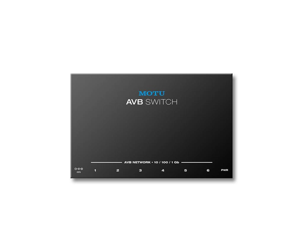 MOTU AVB Switch AVB Network Hub 5-Port