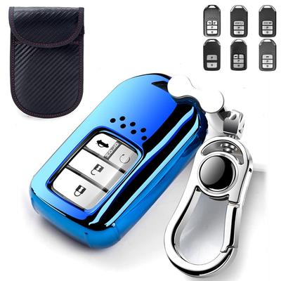 Чехол для ключей LETINGFAR, Для Honda, Чехол на ключ Honda, Роскошный легкий ТПУ, Держатель для ключей Honda,
