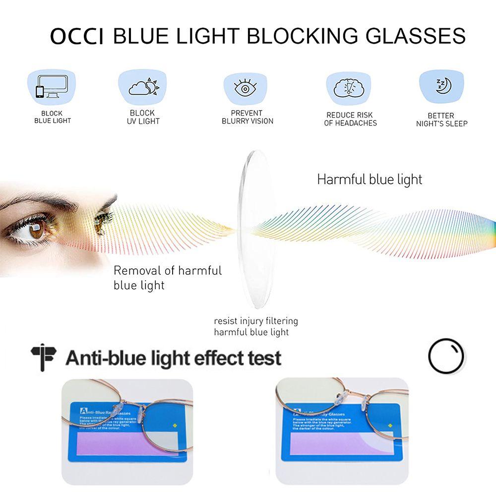 Frame Blocking Glasses Anti-blue Light Glasses Computer Eyeglasses Anti Radiation protection