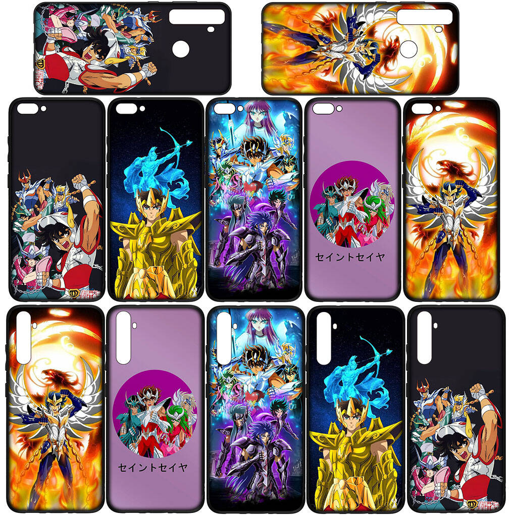 Phone Case for Samsung Galaxy S25 S23 S22 S24 Ultra FE S9 A05 A06 A15 A16 A36 A37 A35 A54 A55 A56 A57 A25 A26 A53 A17 Poster Saints Anime Seiyas Cover