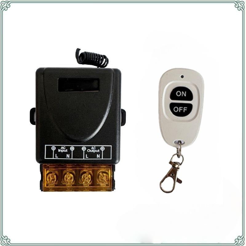 Беспроводной пульт дистанционного управления 220 В 30 А для водяного насоса, двигателя, кухонной вытяжки, вытяжного вентилятора и распылителя.