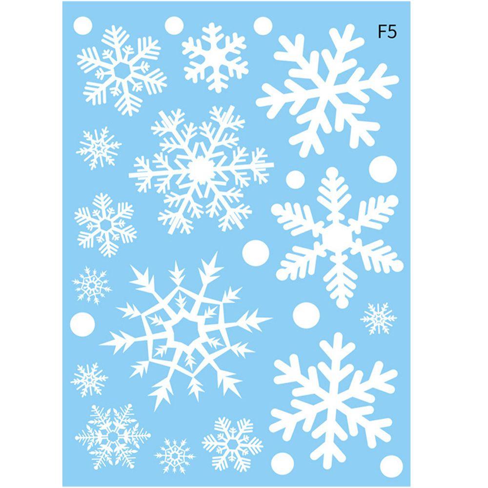 Xmas Merry Christmas New Year Santa Claus Window Sticker Murals Home Decals Christmas Wall Stickers