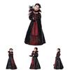 Spooky Witch Cosplay Vampire Maxi Dress With Soft Material For Girls Halloween