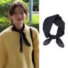 Summer  Chiffon Polka Dot Scarf Ladies Head Neck Square Scarf Shawls Female Hair Ties Bands Neckerchief Shawls