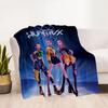 1pc Demon Hunter Girls Colors blanket Soft and Warm for Sofa Office Camping Travel Livingroom Great Gift for Friends and Family Comfortable