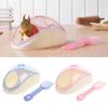 Cute Hamster Bathroom Creative Hamster Sand Bathroom Sand Bath Container With Shovel Pet Cleaning Supplies