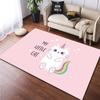 Cute Cat Carpet Living Room Children's Crawling Mat Doormat  Living Room Area Rug Games Area Washroom Floor Mat Kawaii Yoga Rug