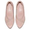Skechers Клео Опилки Удобные Универсальные Повседневные Лоферы Женские лоферы Розово-красные 159137-ROS