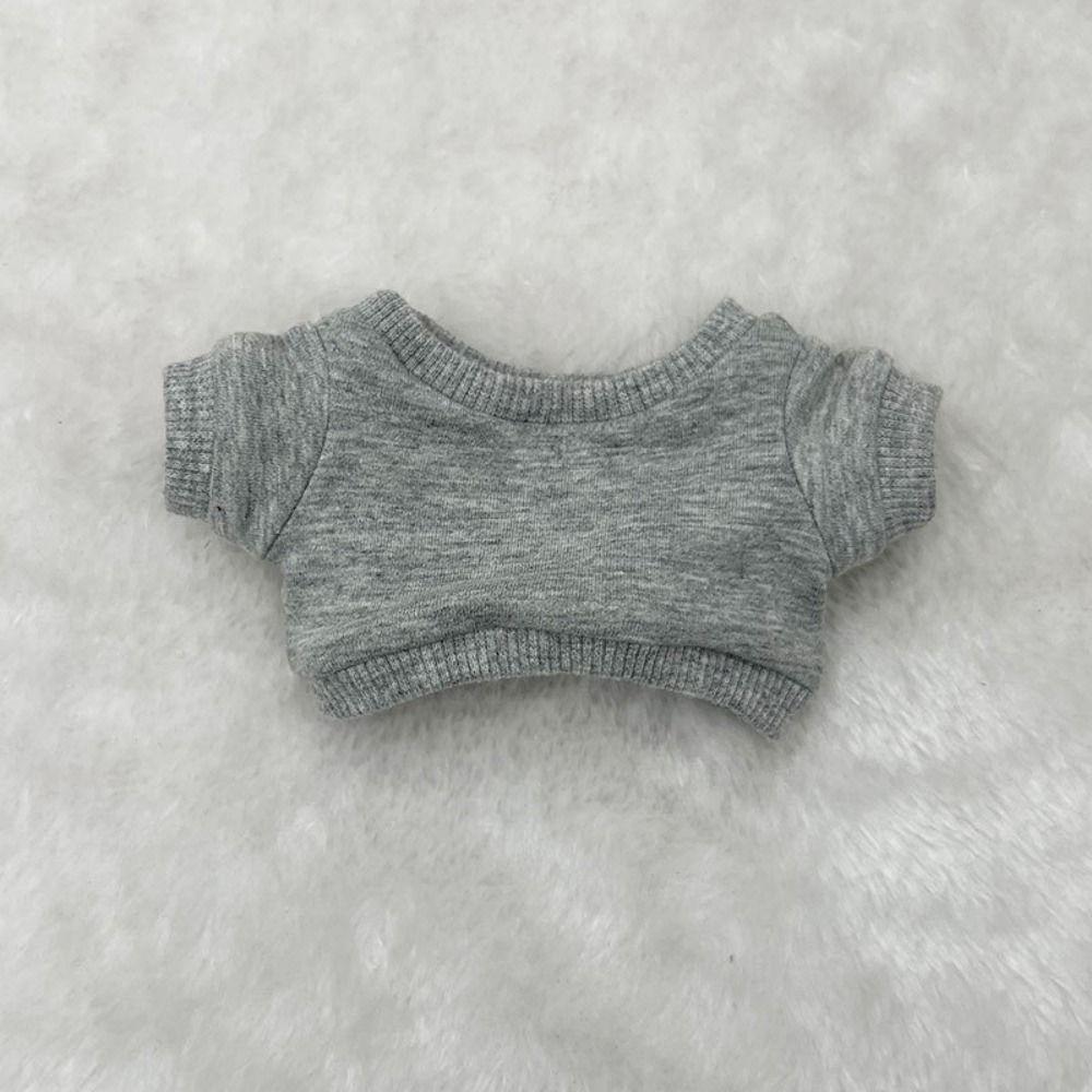 Сплошной цвет 20 см кукла одежда рубашка свитер брюки 20 см детская футболка 20 см кукла