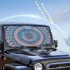 Mandala Sunshade Sun Shade Shield Blocker Auto Cover Protector Window Visor Universal