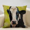 Animal Cushion Cover Cattle and Sheep Bedroom Sofa In The Ranch Fashion Decorative Pillow 45x45cm Linen Pillow Car Accessories