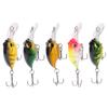 Fishing Mini Minnow Bait High Simulation Three Dimensionals Eyes Artificial Fishing Bait for Outdoor
