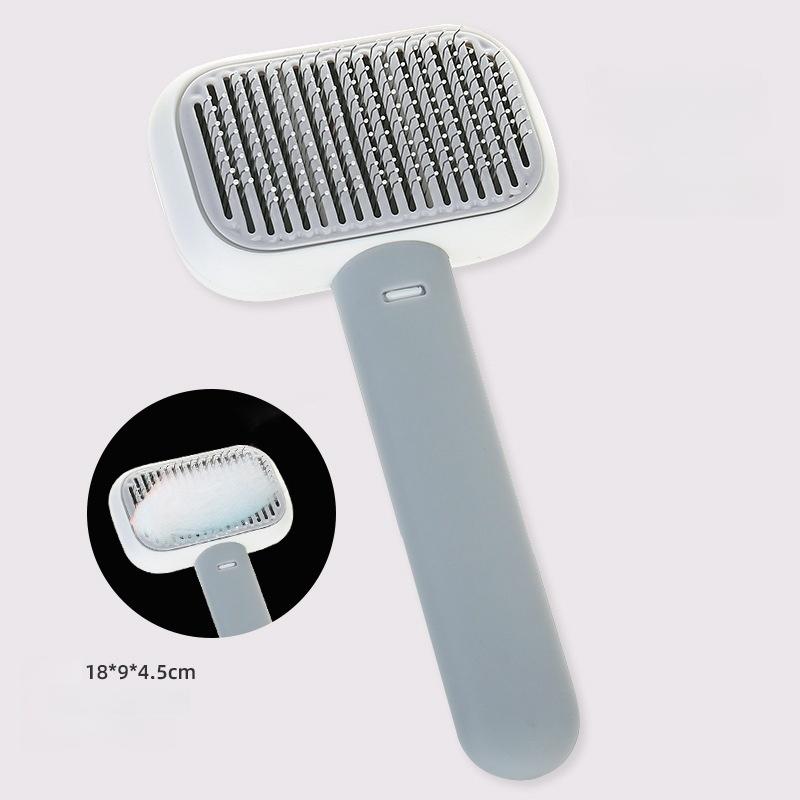 Self-Cleaning Cat Hair Removal Brush for Dogs Cats Shedding Hair Clean Grooming Comb Pet Cat Hair Removal Brushes