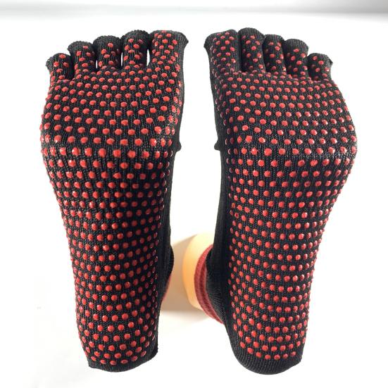 2 пары носков для заземления босиком для отдыха на пляже, кемпинга, пешего туризма, скалолазания Five Toes