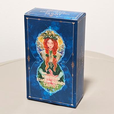 10,3*6 см Колода Таро «Шепот Звезд и Сада» 78 карт Мультяшные карты Таро на основе системы Райдера-Уэйта
