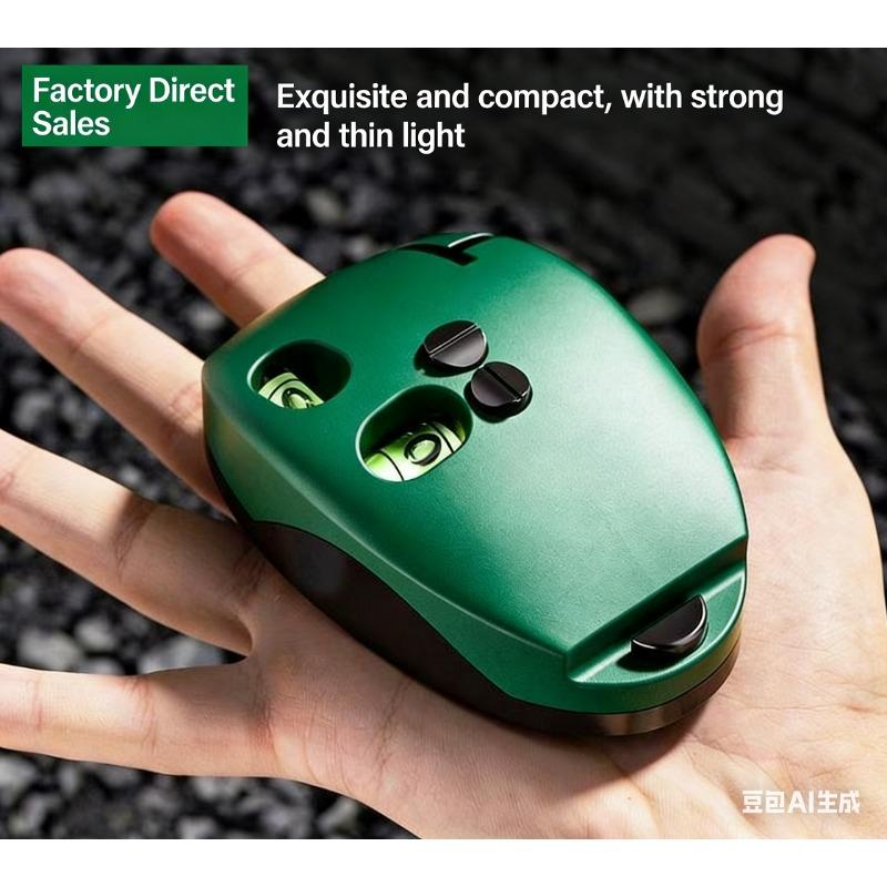 Mouse Shaped 90 Degree Square Laser Level High Precision Infrared Line Casting Tool for Professional Decoration Construction