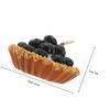 Artificial Egg Tart Fake Realistic Simulation Pastry Ornament Decoration for Bakery Kitchen Party Food Photography Display