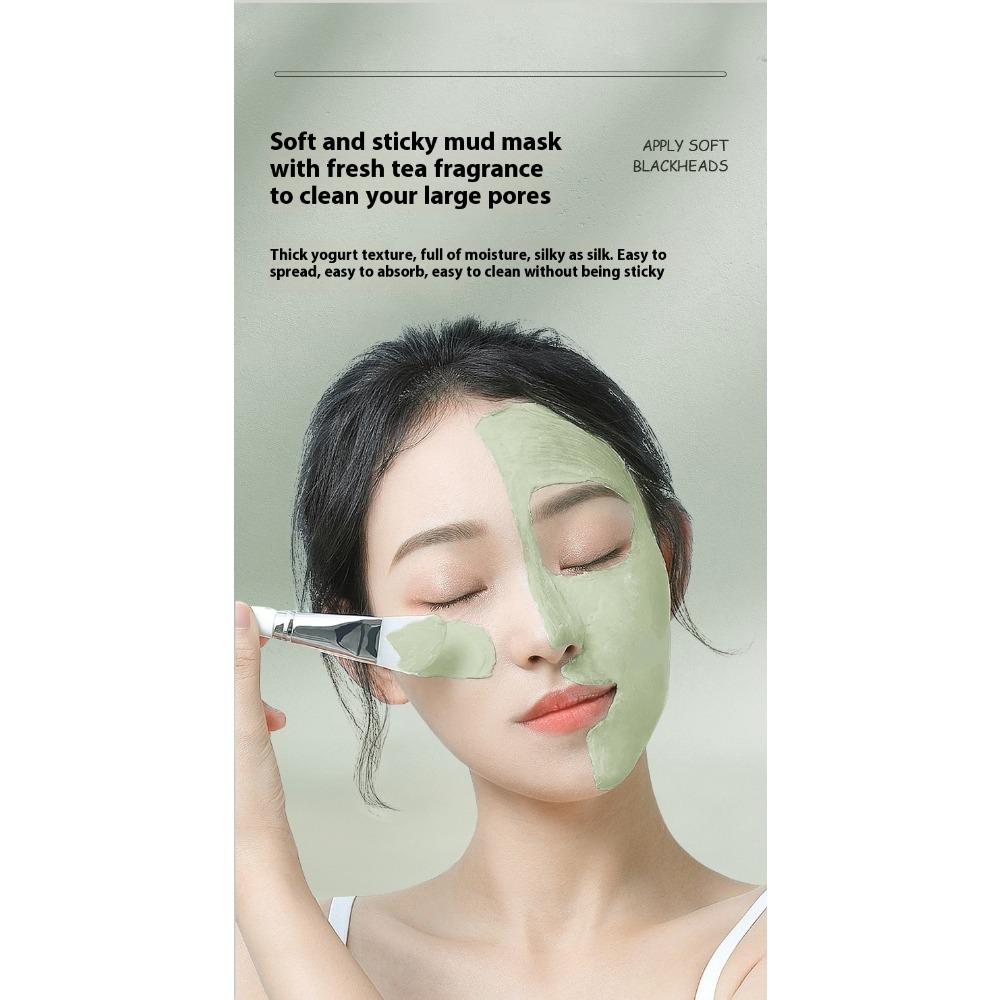 Cleansing Mask Deep Cleansing Blackhead and Pimples-removing Mask Green Tea Mud Mask