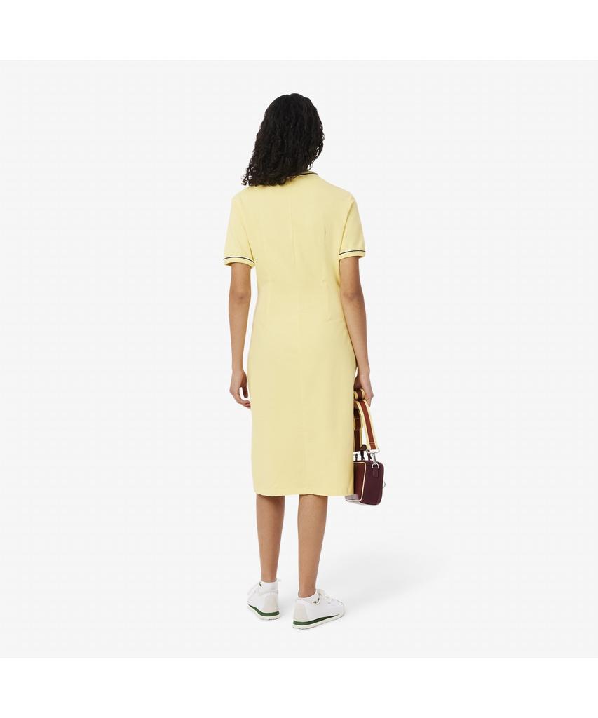 Lacoste Women'S Essentials Fit 'N Flare T-Shirt Dress Ef9988-55G K3A