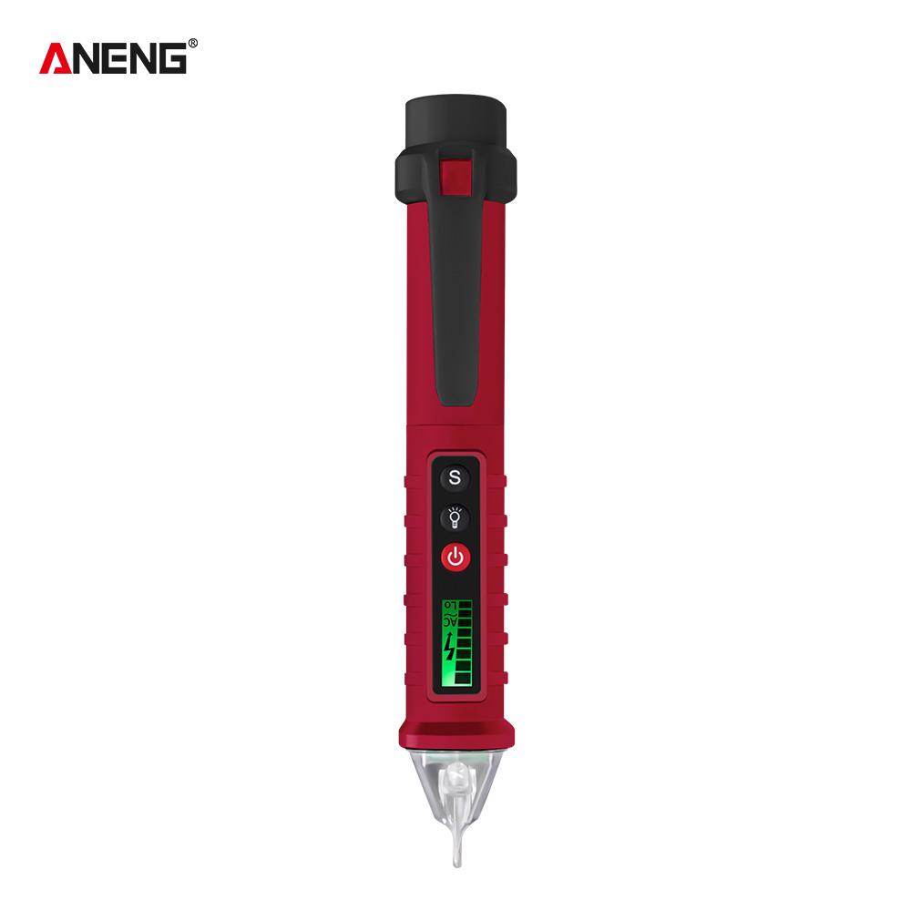 Новый умный цифровой вольтметр-ручка ANENG VC1010 12-1000В Ток Напряжение AC/DC Профессиональный бесконтактный детектор Инструменты электрика Цифровой дисплей