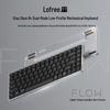 LOFREE OE915 84-клавишная двухрежимная низкопрофильная механическая клавиатура с прокладкой