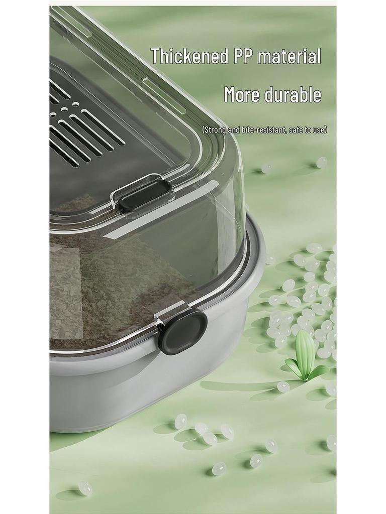 Прозрачная панорамная клетка для хомяков — просторная роскошная вилла для небольших домашних животных