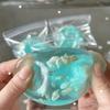 1 шт. Антистресс Сенсорные Игрушки-Залипалки Мягкие Симулированные Прозрачные Синие Мальтозные Игрушки для Снятия Напряжения с Медленным Отскоком