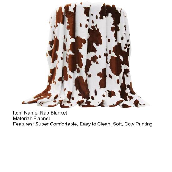 Nap Blanket Super Soft Comfortable Touch Flannel Fluffy Plush Bed Blanket Household