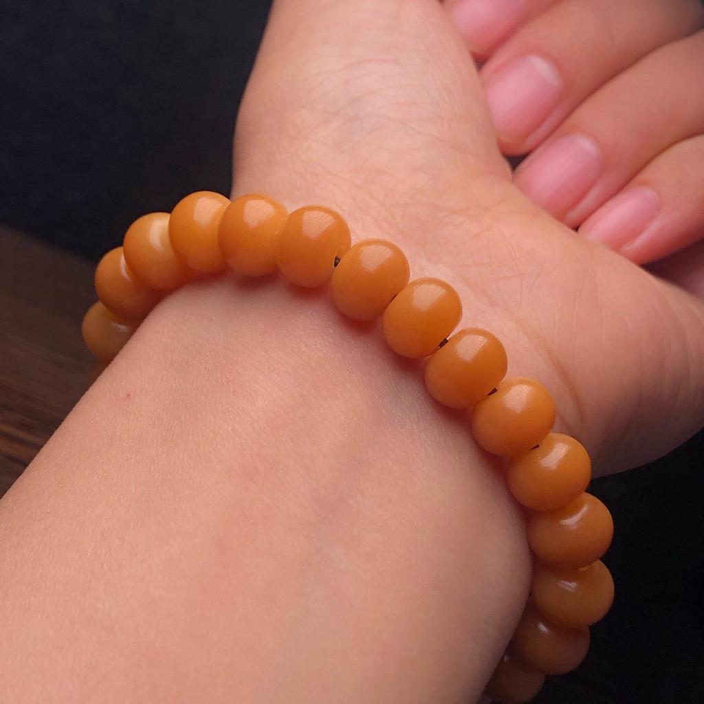 Weathered Jade-like Bodhi Root Bracelets Jewelry