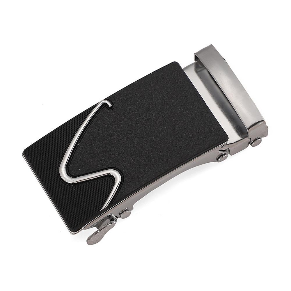Adjustable Belt Replacement Buckle Iron Automatic Buckle Fashion Men's Belt Head Men
