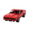 EKbricks MOC 1971 Ford Mustang Mach 1 Красный Автомобиль Модель Спортивный Автомобиль Гоночный Строительные Блоки Коллекция Транспортное Средство Игрушка Подарок