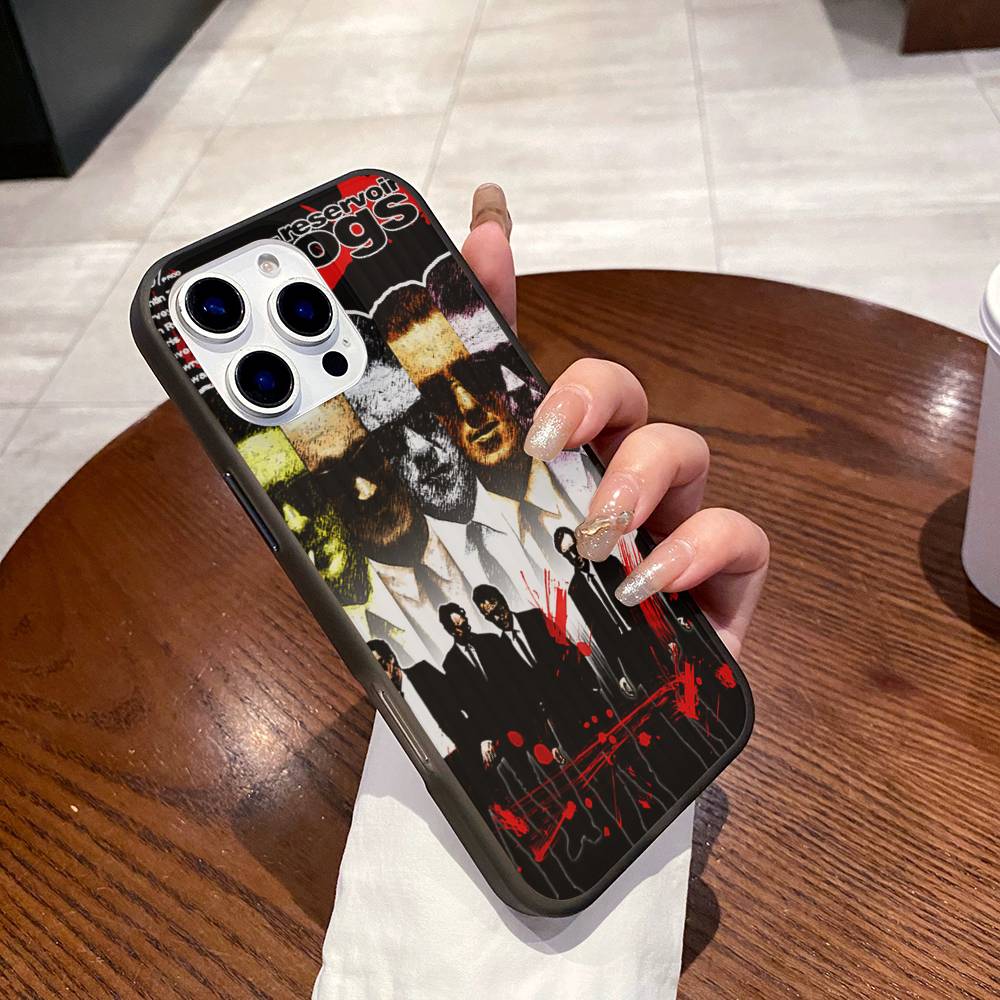 Crime Movie Reservoir-Dog For IPhone 17 16 15 14 13 12 11 Pro Max Plus Pro Corrugated Shockproof Matte Phone Cover