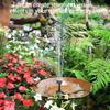 7V 1.5W Solar Powered Fountain Pumps Set With 8 Sprayed Head Fit for Garden Pond Bird Bath Decoration Water Circulation