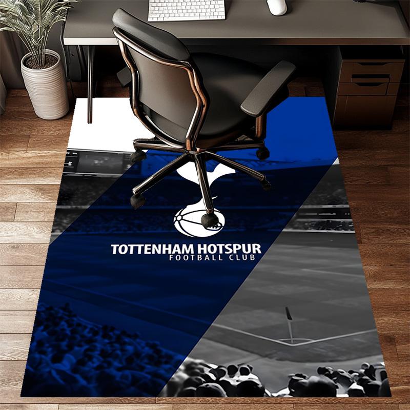 Ковер Tottenham Hotspur с принтом для спальни, гостиной, домашнего декора, нескользящий коврик, коврик для прикроватной тумбочки