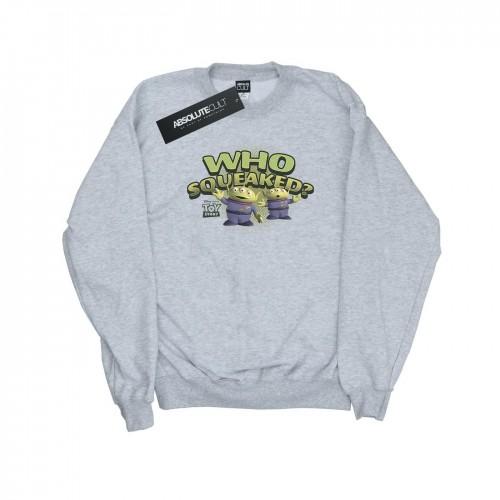 Disney Mens Toy Story Who Squeaked? Sweatshirt
