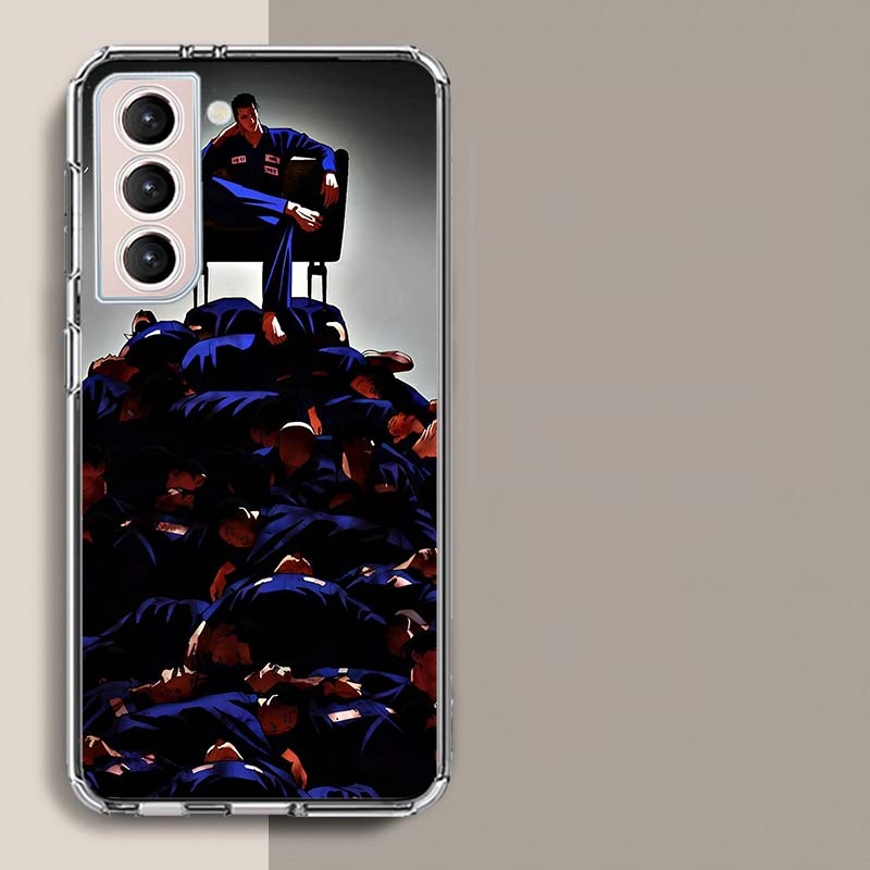 Чехол для телефона Jonggun Lookism для Samsung Galaxy S25 Edge S24 S23 FE S21 S20 S10 Plus S22 S26 Ultra Прозрачные чехлы ТПУ Capa She
