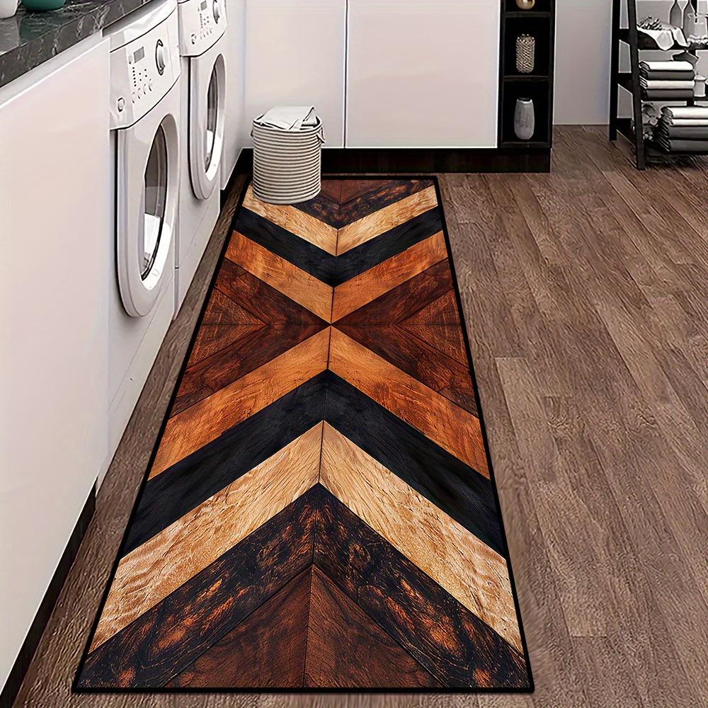 VIKAMA Premium Green Carpet Runner Rug Large Area Rugs Easy-Clean Kitchen Rug Doormat Welcome Mat Live Room Home De