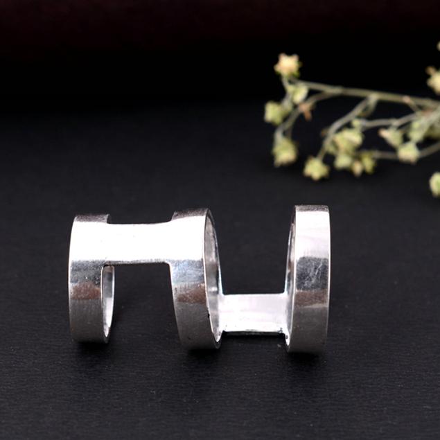Adjustable Sterling Silver Therapy Ring Arthritis Splint for Thumb and Finger Joint Pain Relief Healing Support Jewelry Gift