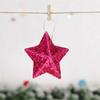 Christmas Decorations Pendant Three Dimensional New Star Pendant Christmas Tree Decoration Pentagram Pendant
