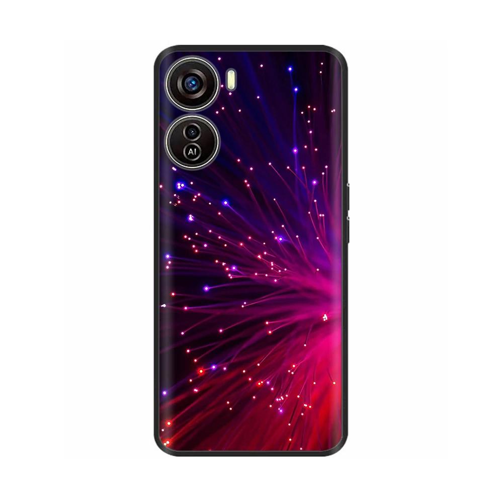 Чехол для ZTE Blade V50 Design 5G Мягкий силиконовый чехол для телефона для ZTE Blade V50 Design 4G 5G Ударопрочный корпус Задняя крышка Coque