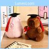 Adorable Plush Capybara Keychain Perfect Graduation Gift For Students And Adults