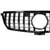 For Mercedes ML W166 2012-2015 Front Bumper Grille ABS Gloss Black Sport Mesh Grill  Tuning Accessories ML300 ML350 ML400