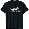 Aviation I Like Planes Vintage T-Shirt Gift Men Women Kids T-Shirt