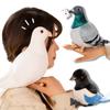 20cm Simulation Cute Bird Plush Doll Realistic Peace Pigeon Magpie Plush Toy Home Decoration Birthday Gift for Boys and Girls