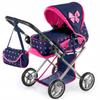 Poussette Pour Poupée 3 En 1 Kinderplay Landau Poussette Nacelle Avec Sac Et Literie (KP0200T)